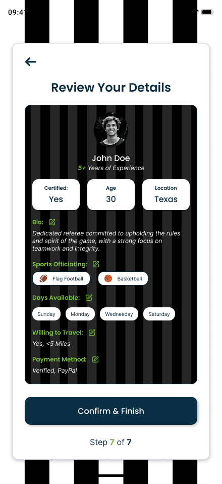 Mobile UI 5