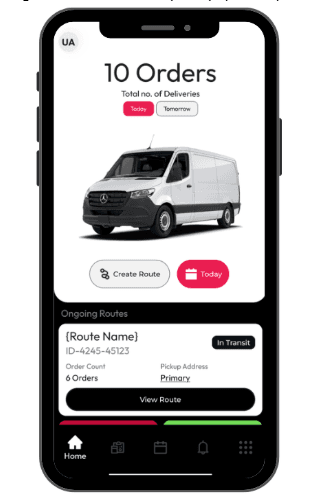 Delivery App Preview