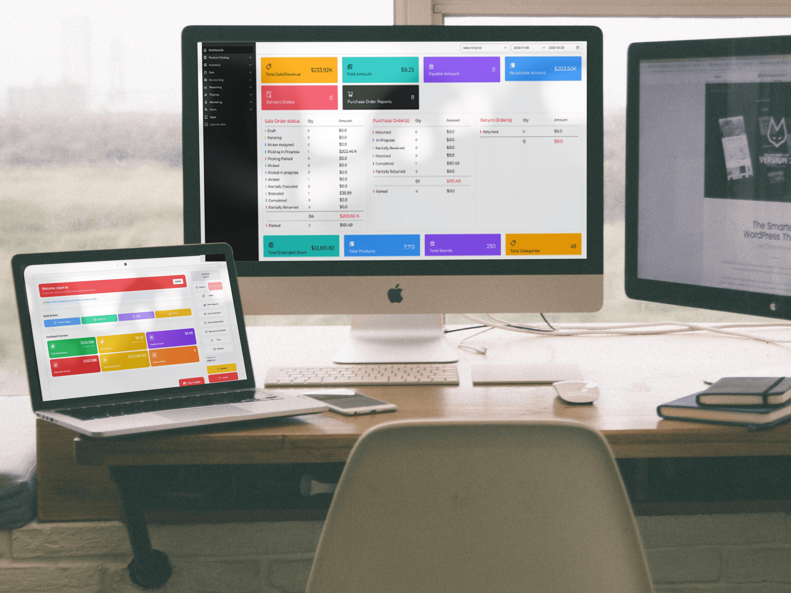 Web Portal and Dashboard Interface